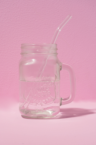 4 Pack Glass Straws