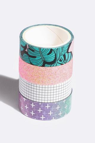 4 Pack Washi Tape - Tropics