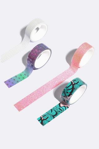 4 Pack Washi Tape - Tropics