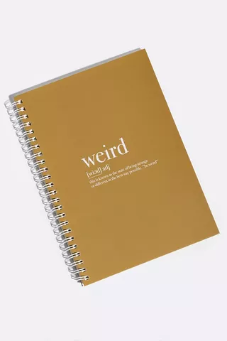 A5 Notebook - Weird