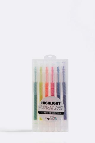 6 Pack Highlighters