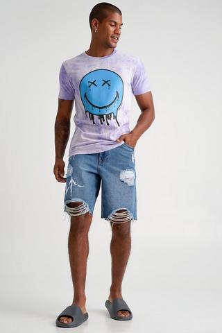 Denim Bermuda Shorts
