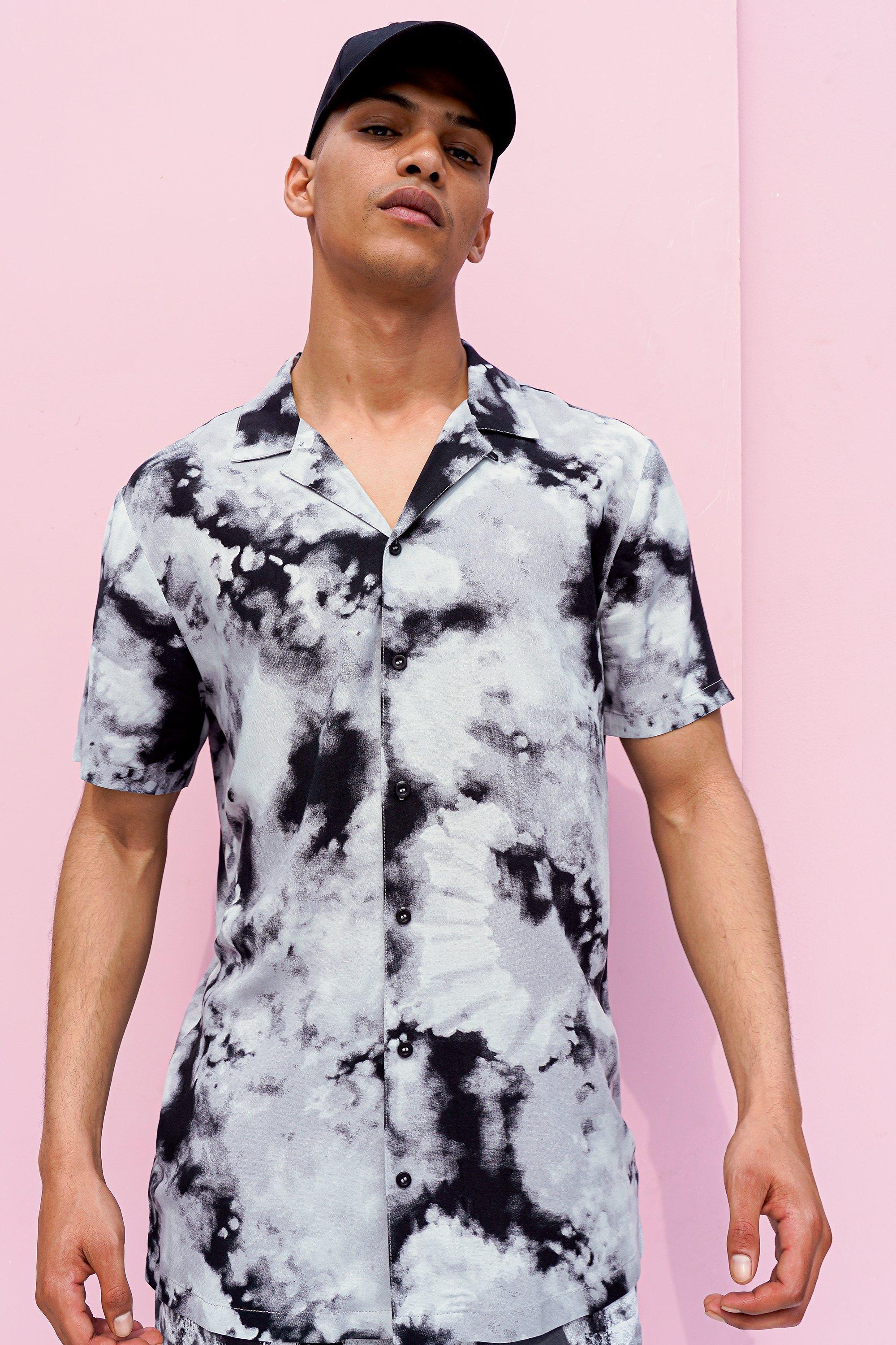 Tie dye short sleeve on sale shirt