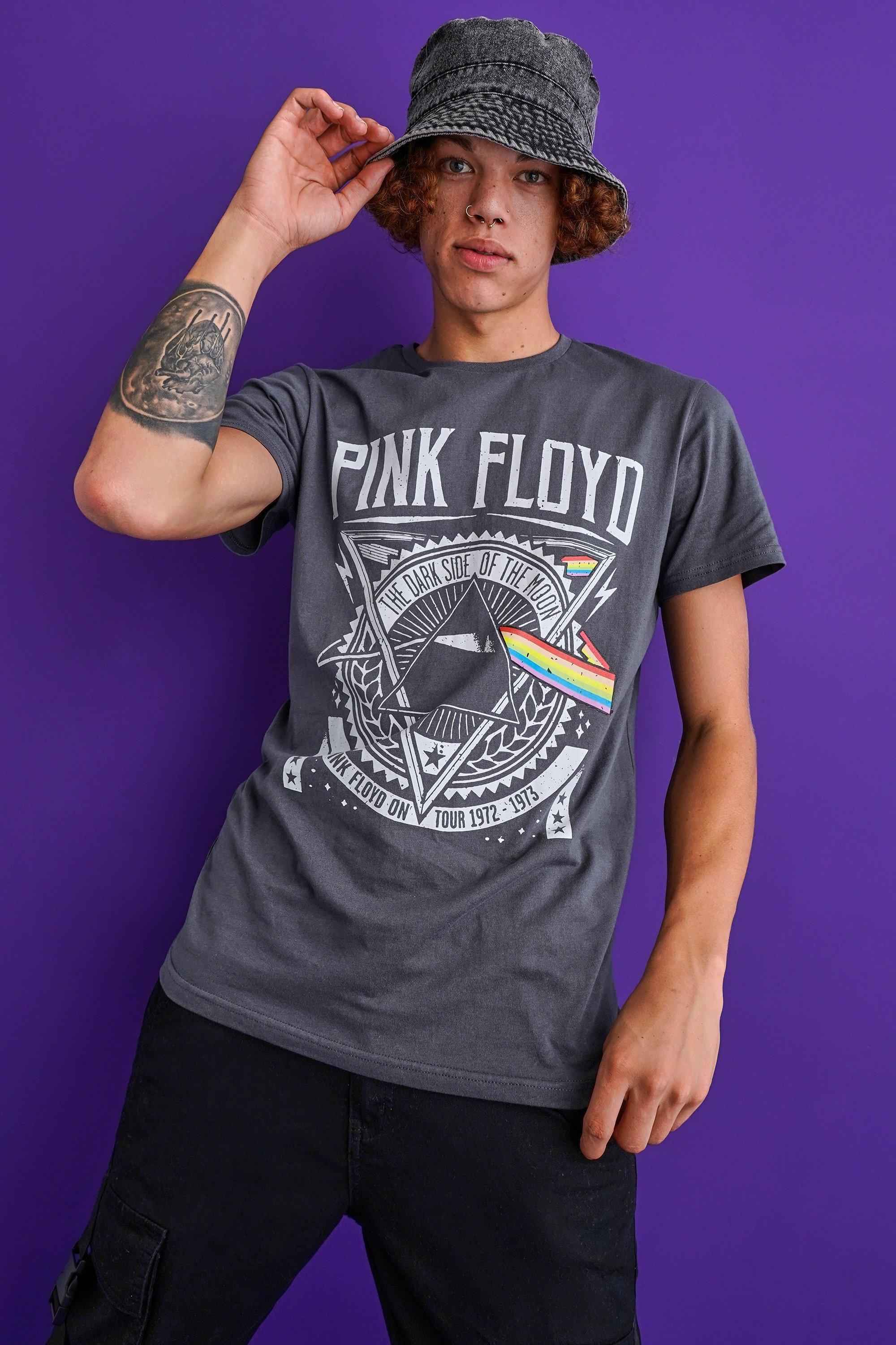 Pink cheap floyd tshirt