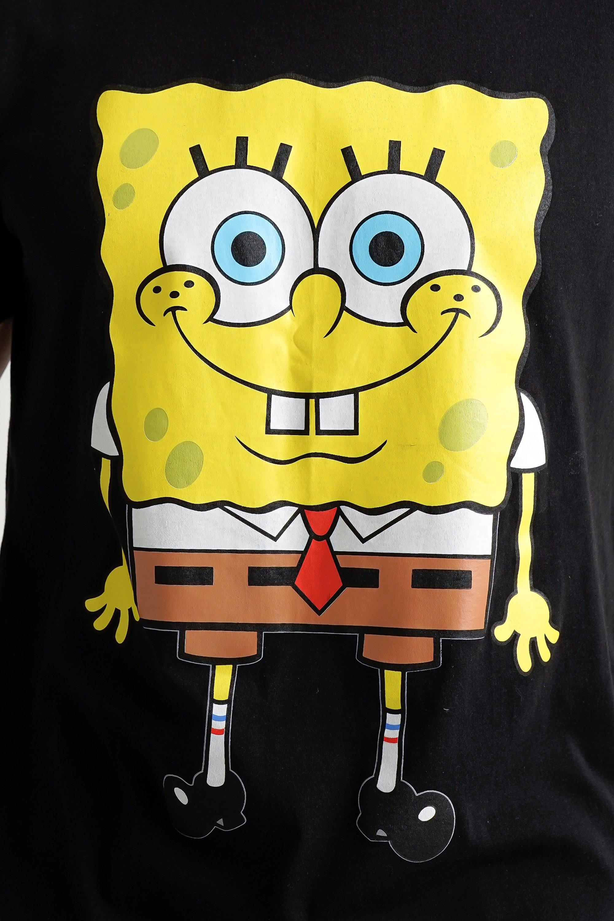 Spongebob t 2025 shirt black