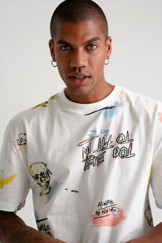 Graffiti Oversized T-shirt