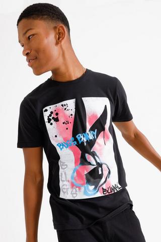 Bugs Bunny Print T-shirt