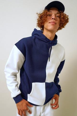 Colour Block Hoodie