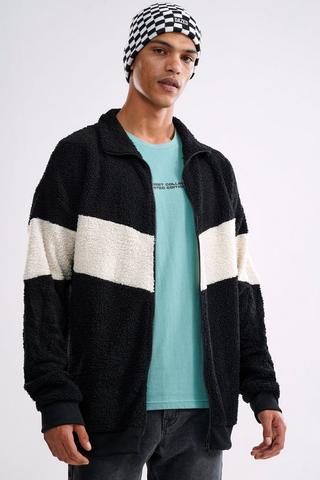 Colour Block Jacket