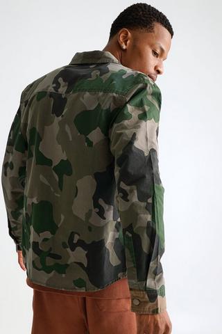 Printed Shacket
