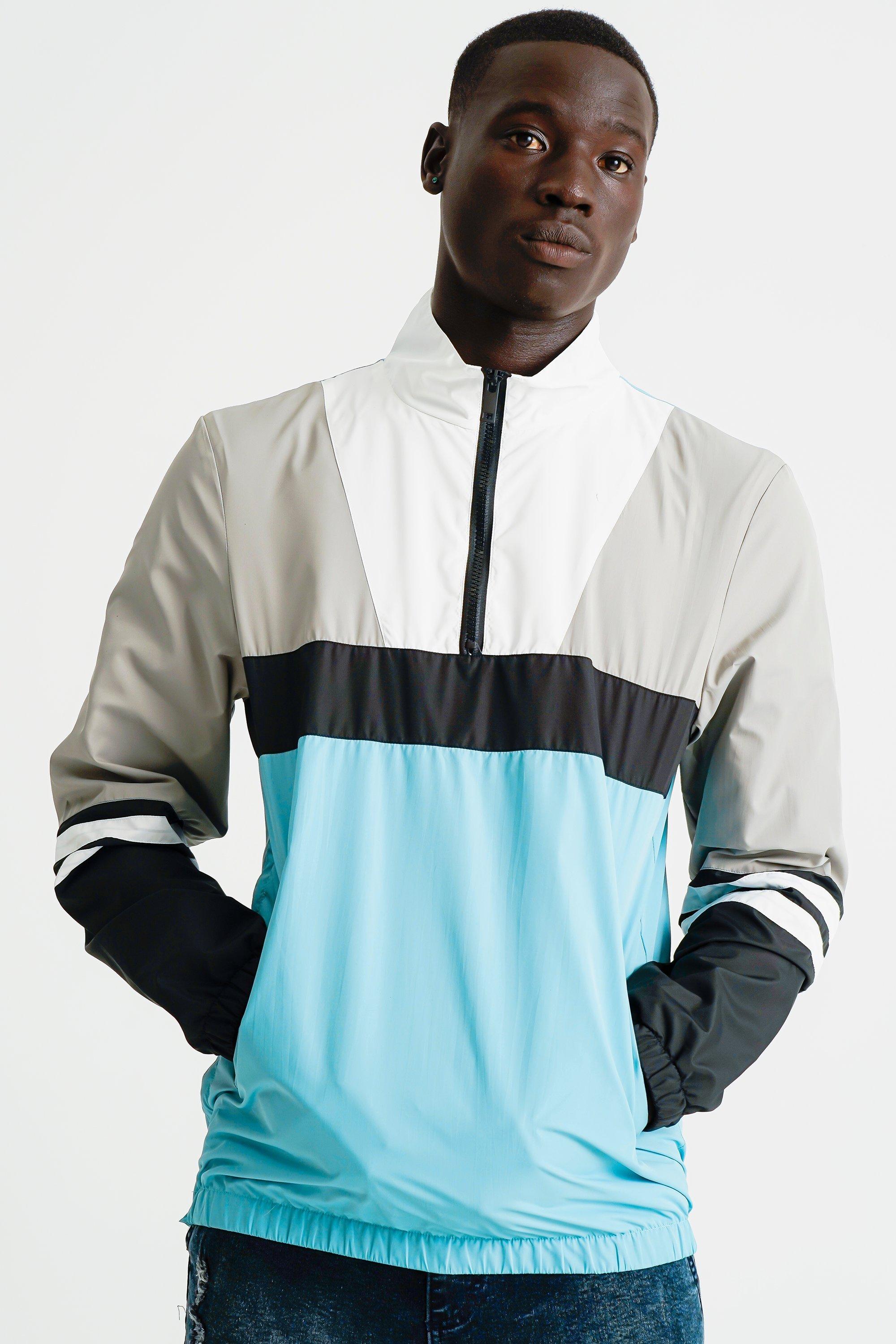 Colour Block Windbreaker