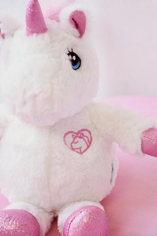 Fuzzy Unicorn Teddy Bear