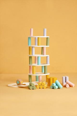Wooden Stacking Tower