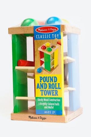 Melissa & doug pound & best sale roll tower