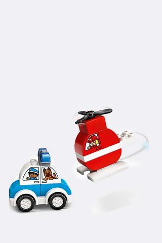 Lego® Duplo® Fire Helicopter And Police Car (10957)