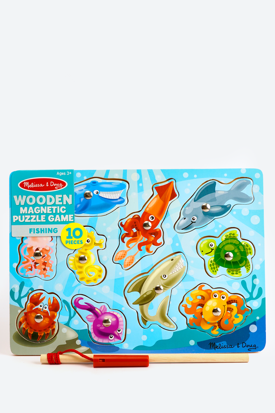 Melissa & Doug Wooden Puzzle Game Fishing