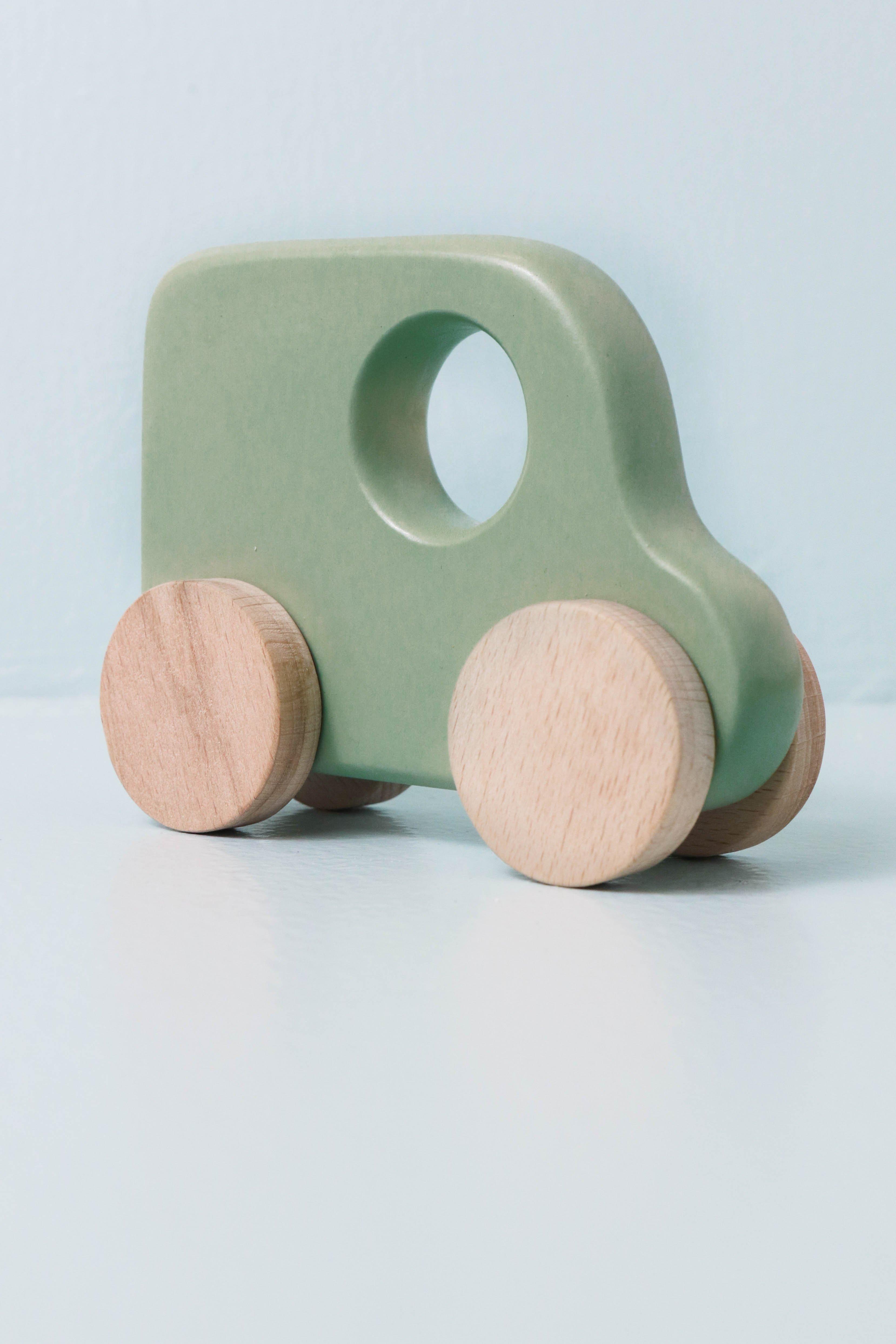 Wooden Push Car