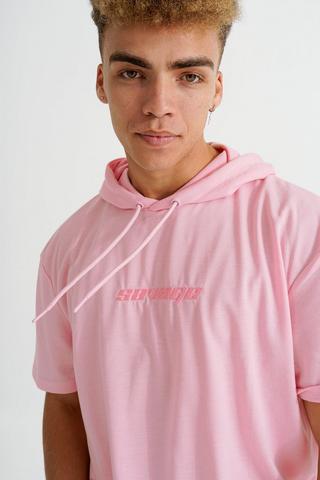 Statement Short Sleeve Hoodie