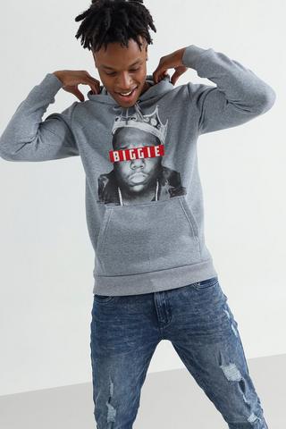 Biggie Print Hoodie