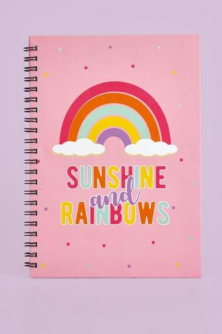 Rainbow Smile Notebook A4