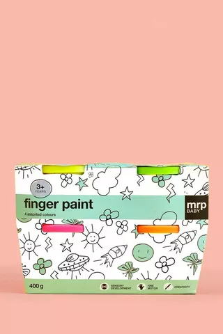 Finger Paint Neon 4 Pack