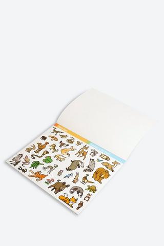 Melissa + Doug Resuable Sticker Pad Animals