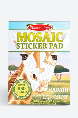 Melissa + Doug Mosaic Sticker Pad Safari