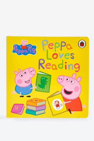 Peppa Pig Loves Reading Board Book