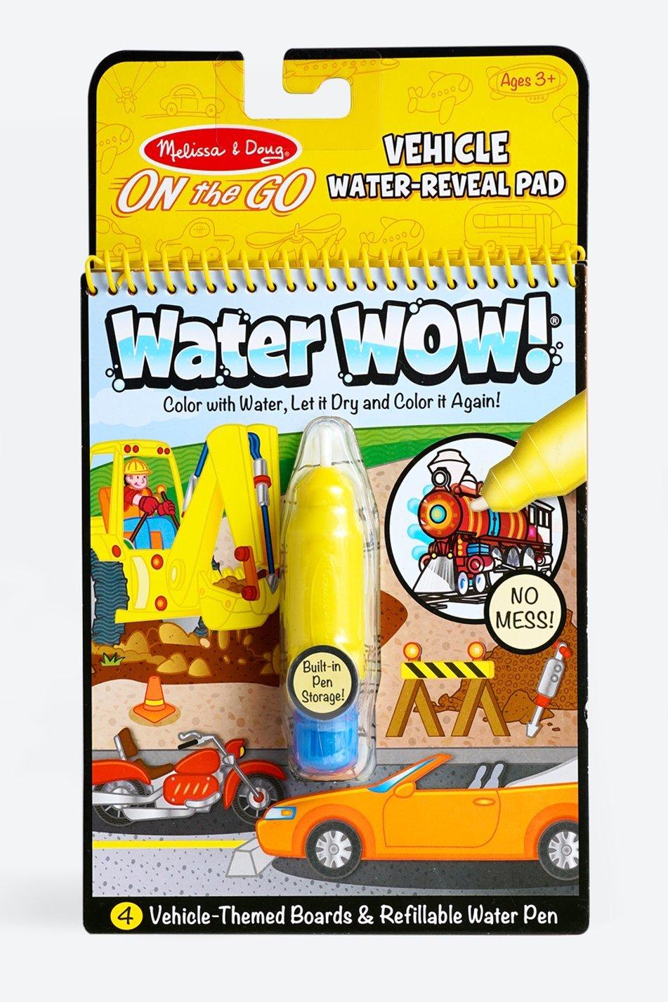 Melissa & Doug Water Reveal Pad Vehicle