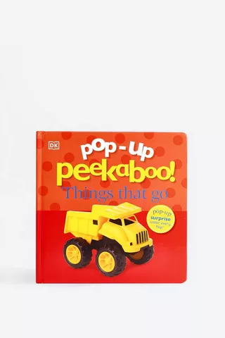 Dk Pop-up Peekaboo Things That Go Board Book