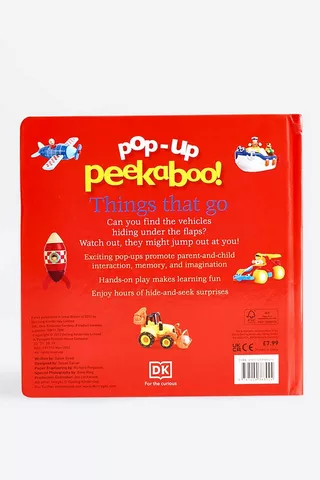 Dk Pop-up Peekaboo Things That Go Board Book