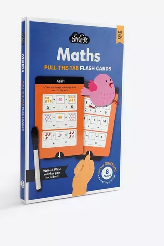 Junior Explorers Pull And Learn Flash Maths