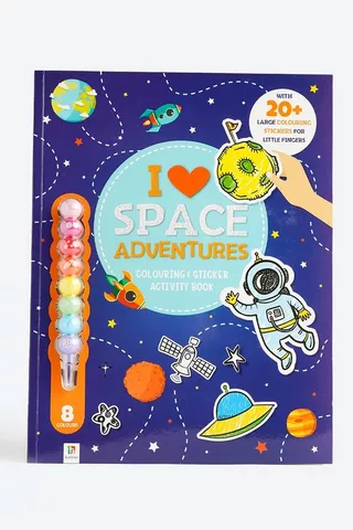 I Love Space Color And Activity Book