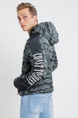Printed Puffer Jacket
