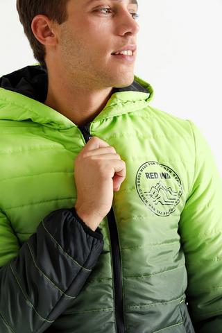Tie Dye Quilted Puffer Jacket