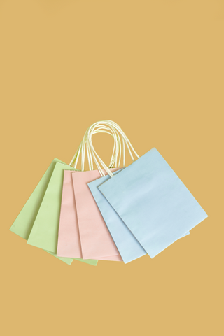 6 Pack Small Gift Bags