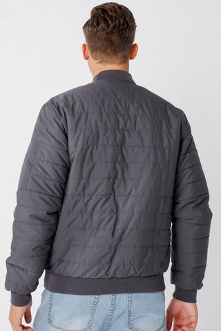 Quilted Bomber Jacket