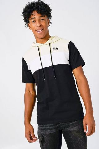 Hooded t cheap shirt black