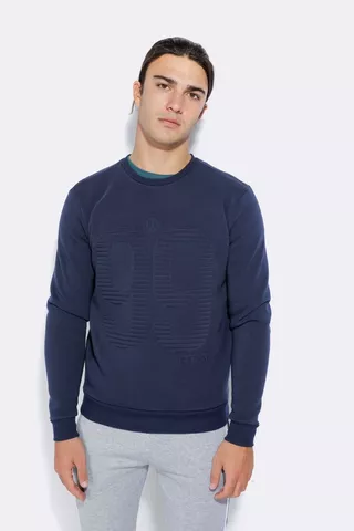 Embossed Pullover