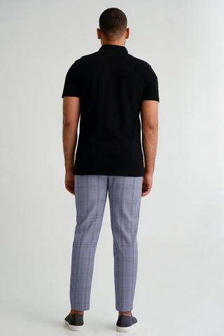 Check Slim Fit Pants