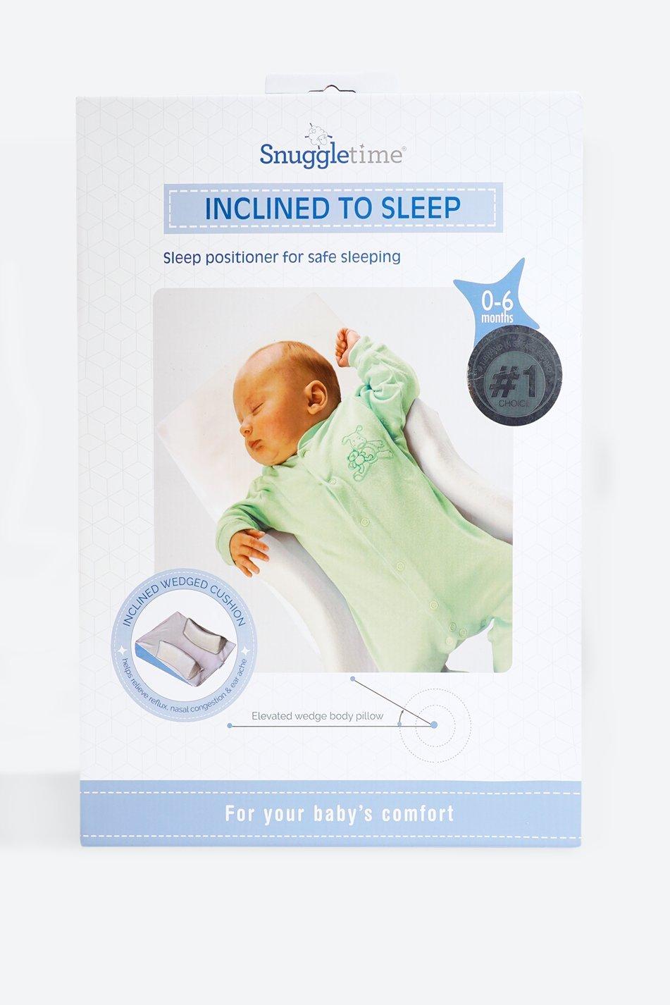 Inclined sleep best sale positioner for baby