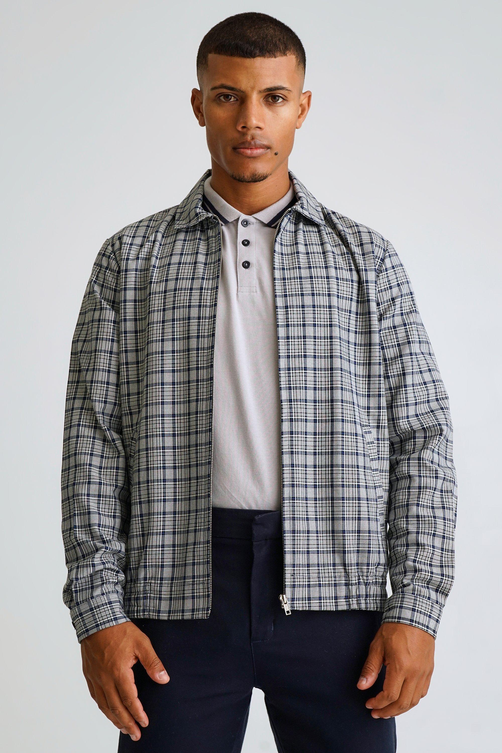 INTÉRIM】CASHMERE25 HARRINGTON JACKET ブルゾン