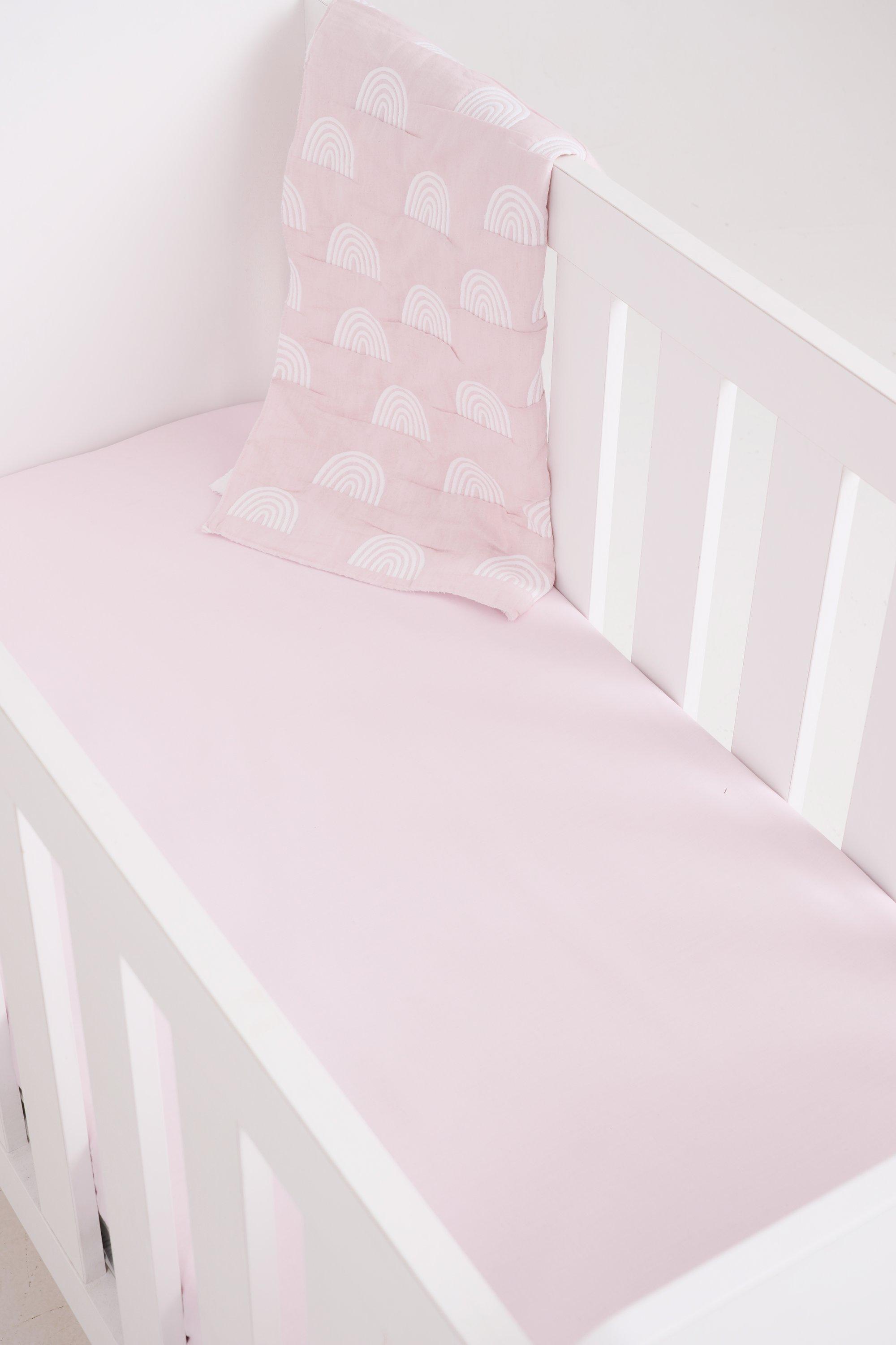 MRP Baby Standard Cot Fitted Sheet 100 Cotton