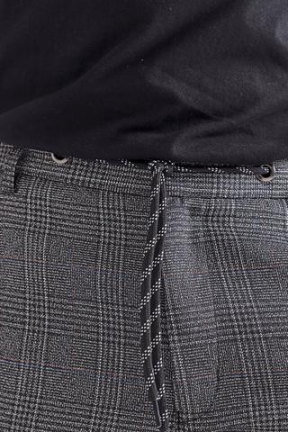 Check Slim Fit Pants