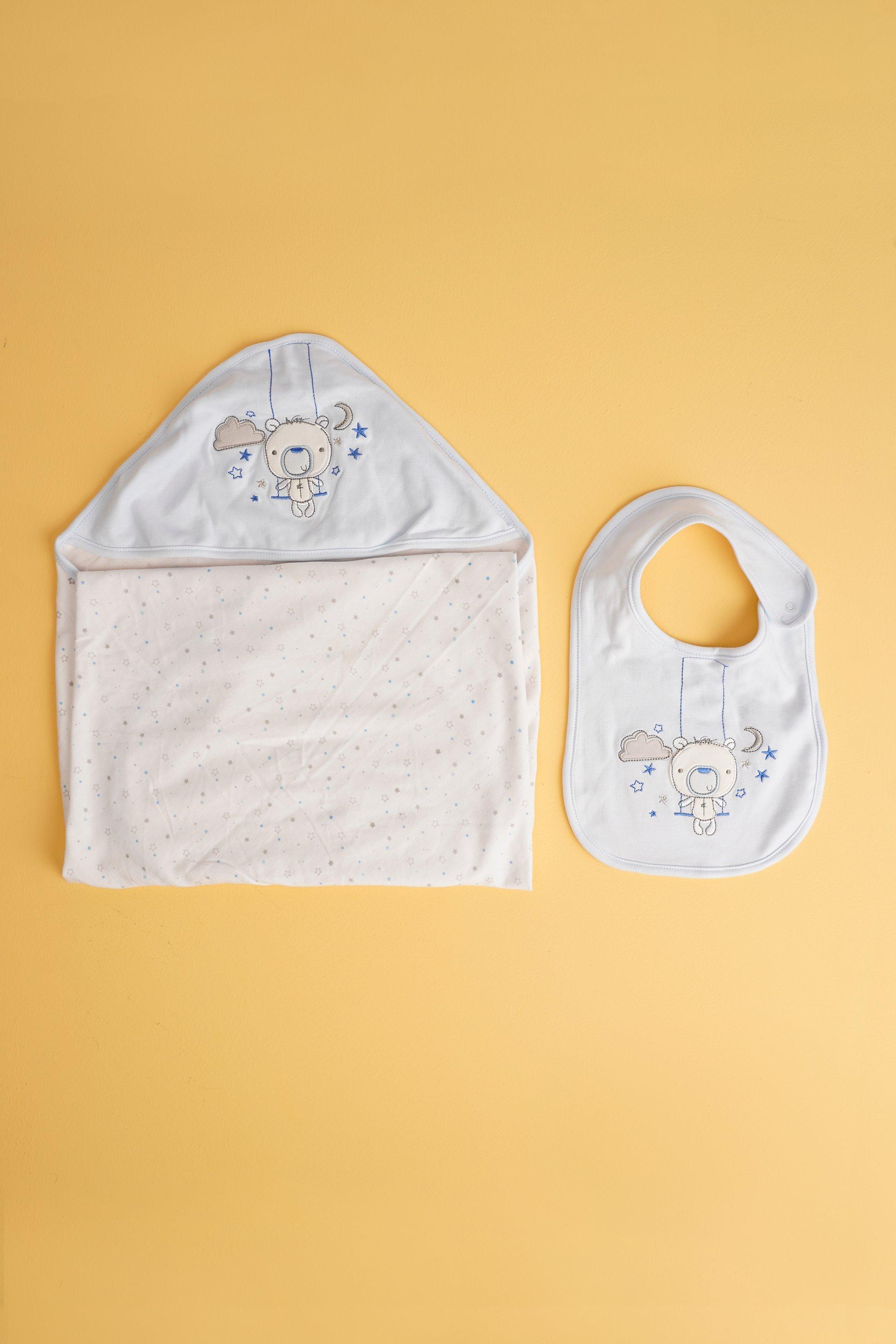 Swaddle + Bib Set