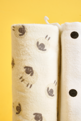 MRP Baby Flannel Blankets 2 Pack