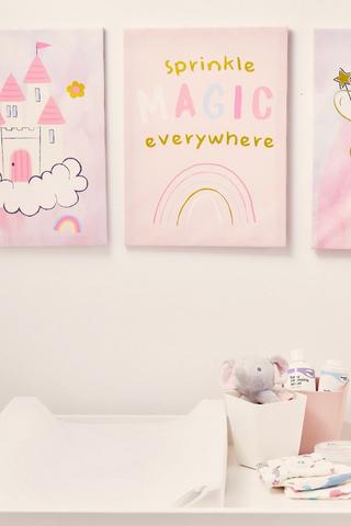 Canvas Fairy Art 3 Pack