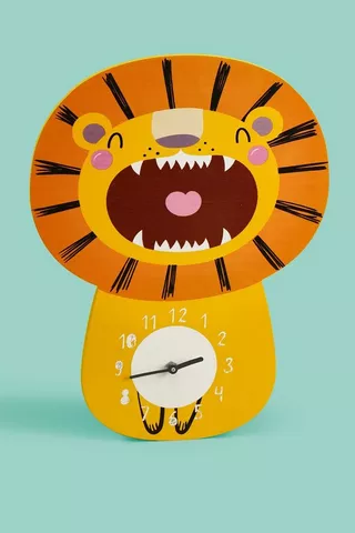 Kids Lion Clock