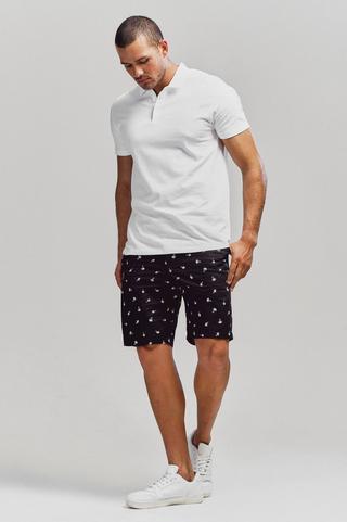 Printed Chino Shorts