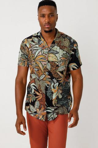 Tropical Print Shirt